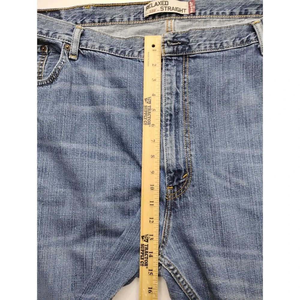 Levis 559 Relaxed Straight Baggy 48x30 Mens Blue Denim Pants Skate Y2K